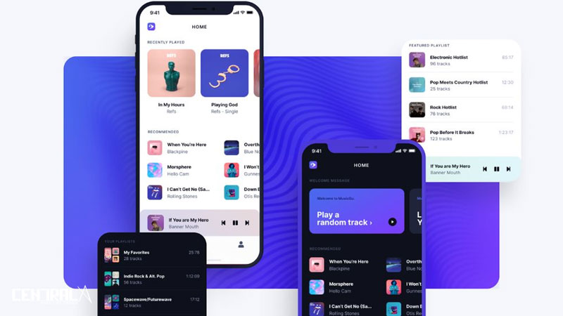 THIẾT KẾ APP MOBILE PHÁT NHẠC: XU HƯỚNG KINH DOANH ÂM NHẠC KIỂU MỚI
